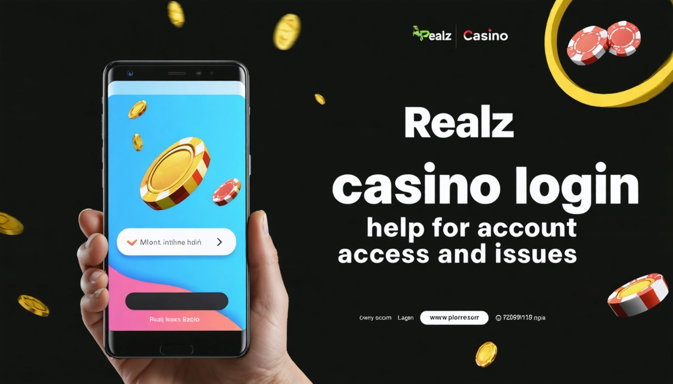 Realz casino login help for account access and issues